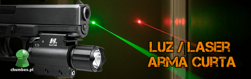 Laser Lanterna Revólver