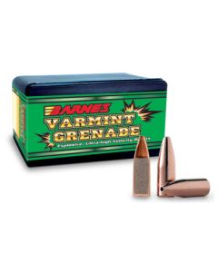 Projéteis Barnes varmint grenade .224" - 50 gr